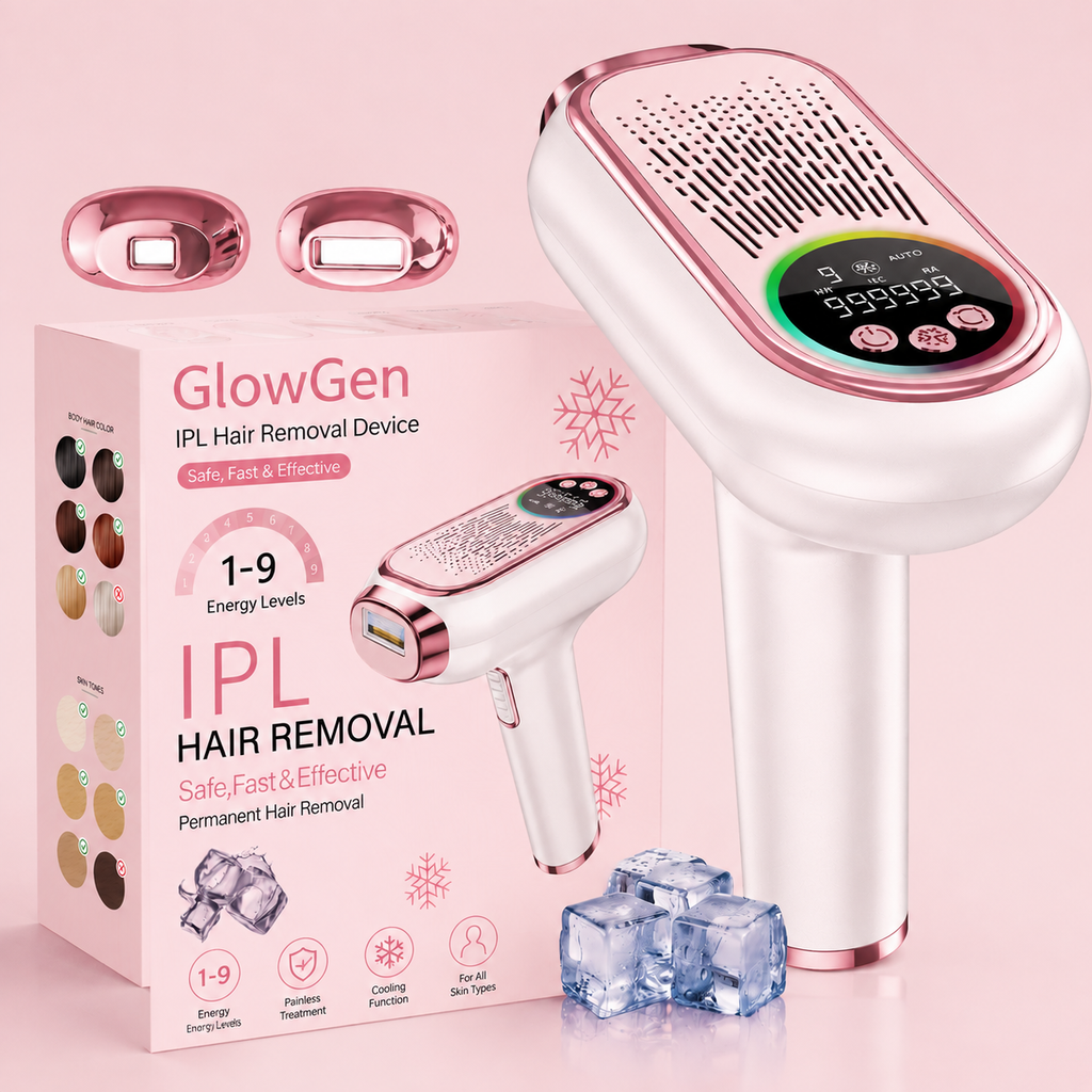 GlowGen IPL Hair Remover Smooth Skin Long Lasting Results