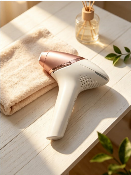 IPL Laser Hair Removal Machine for Women – Ice Cooling, Painless Hair Remover for Face & Body
