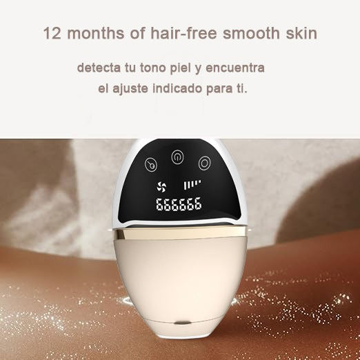 IPL Laser Hair Removal Machine for Women – Ice Cooling, Painless Hair Remover for Face & Body
