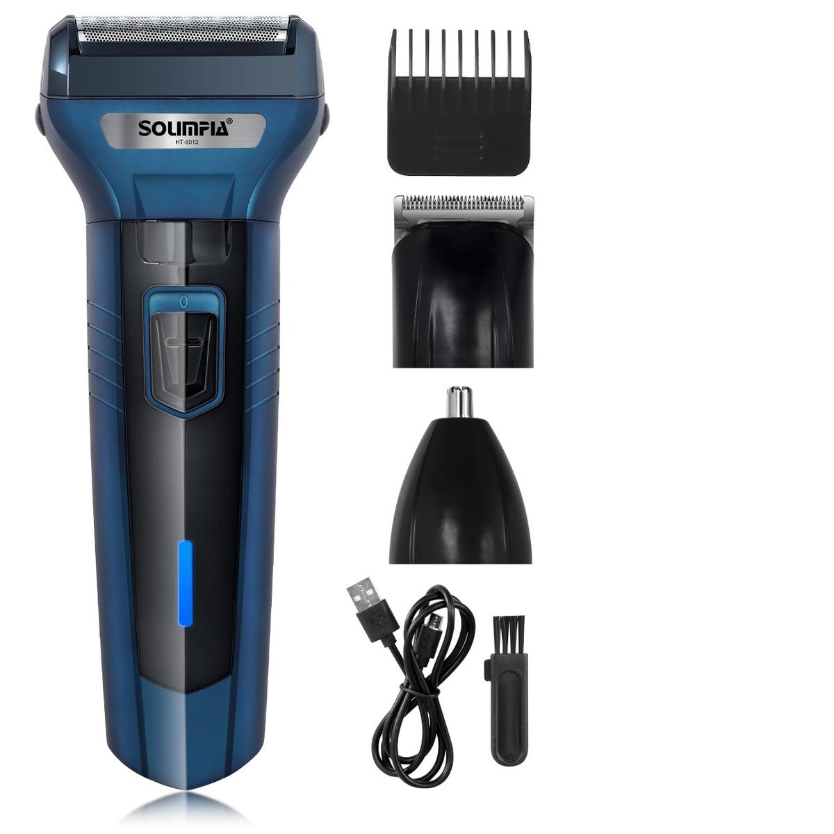GlowGen 3-in-1 Rechargeable Grooming Kit | Beard Trimmer & Hair Shaver