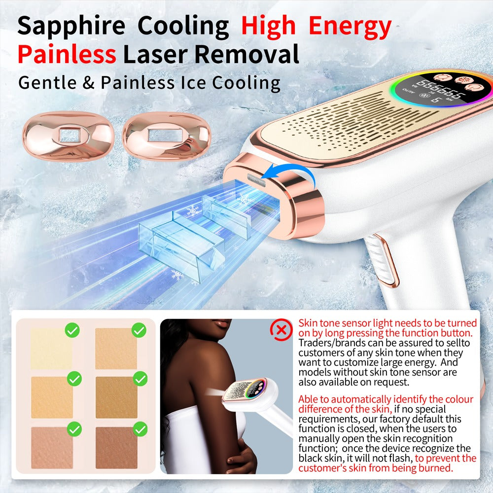 GlowGen IPL Hair Remover Smooth Skin Long Lasting Results