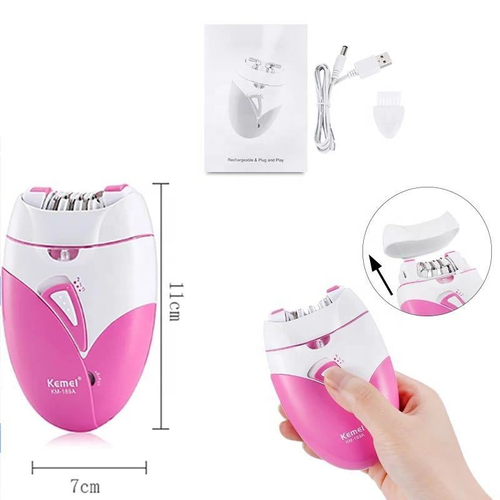 GlowGen, Rechargeable Epilator – Electric Hair Remover for Women,